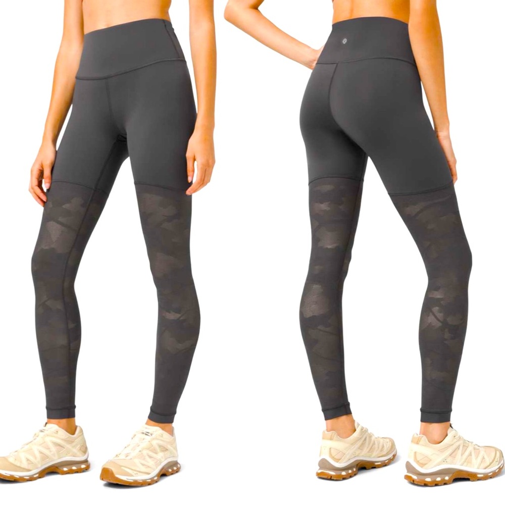 LULULEMON “Sheer Will High-Rise Tight” *Camo